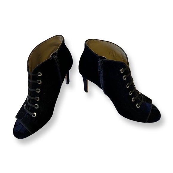 Enzo Angiolini peep toe booties - Picture 3 of 6